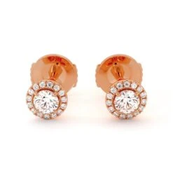Boucle D'oreille Orion(Boucle Doreille Orion) -MAISON ISOR Boutique 129BOHR145 40.28ctsRose 00000