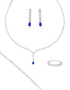 Parure Clover(Parure Clover) -MAISON ISOR Boutique Maison Isor Clover Or Blanc Redimensionne