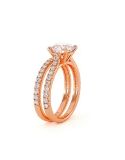 Duo Côme(Duo Come) 15 Duo Côme(Duo Come) -MAISON ISOR Boutique Maison Isor Duos Solitaire Alliance Come Or rose Position2