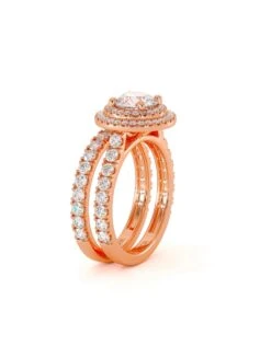 Duo Orphée(Duo Orphee 2) -MAISON ISOR Boutique Maison Isor Duos Solitaire Alliance Orphee Or Rose redime 9ce8db11 8016 4149 af29 3bb43c5b1f46