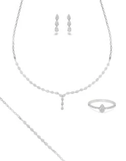 Parure Lotus(Parure Lotus) -MAISON ISOR Boutique Maison Isor Lotus Or Blanc Redim