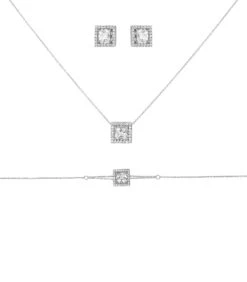 Parure Akira(Parure Akira) -MAISON ISOR Boutique Maison Isor Mini Set Akira Or Blanc 001