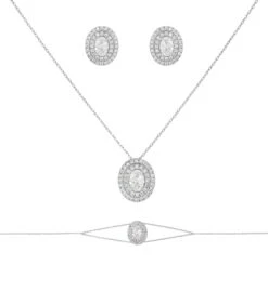 Parure Ariana(Parure Ariana) 5 Parure Ariana(Parure Ariana) -MAISON ISOR Boutique Maison Isor Mini Set Ariana Or Blanc 001