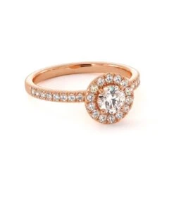 Solitaire Barocco(Solitaire Barocco 1) -MAISON ISOR Boutique Maison Isor Solitaire Barocco Or Rose 003 min min