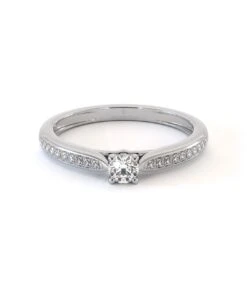 Solitaire Cappele(Solitaire Cappele 1) -MAISON ISOR Boutique Maison Isor Solitaire Cappele Or Blanc 001 26d412af 5197 4341 9d46 b6f437d53ed6