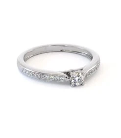 Solitaire Cappele(Solitaire Cappele 1) -MAISON ISOR Boutique Maison Isor Solitaire Cappele Or Blanc 003 bb3ae588 ea77 4863 847c 129731c756b3