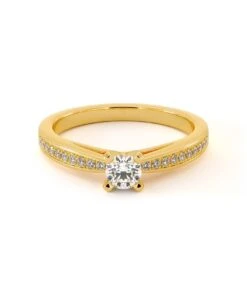 Solitaire Capria(Solitaire Capria 2) -MAISON ISOR Boutique Maison Isor Solitaire Capria Or Jaune 001 b3b0ba24 9a24 4c4e 8c86 d6d274ecc13f