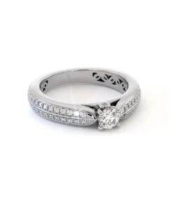 Solitaire Cezan(Solitaire Cezan 2) -MAISON ISOR Boutique Maison Isor Solitaire Cezan Or Blanc 003 1cbc37d0 51d6 4c40 aa41 05d61a7f8092