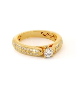 Solitaire Cezan(Solitaire Cezan 2) -MAISON ISOR Boutique Maison Isor Solitaire Cezan Or Jaune 003 3ec160ad b1d4 4a45 bdb7 3a334db8da71