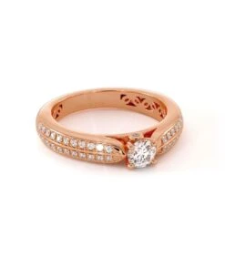 Solitaire Cezan(Solitaire Cezan 2) -MAISON ISOR Boutique Maison Isor Solitaire Cezan Or Rose 003 b3b21fdc a438 4835 bb13 5426667b329f