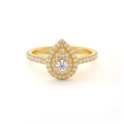 Solitaire Plum(Solitaire Plum) -MAISON ISOR Boutique Maison Isor Solitaire Diamant Plum Or Jaune 001