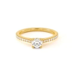 Solitaire Dima(Solitaire Dima) -MAISON ISOR Boutique Maison Isor Solitaire Dima Or Jaune 001