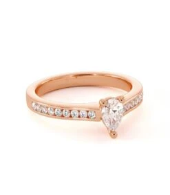 Solitaire Evoli(Solitaire Evoli) -MAISON ISOR Boutique Maison Isor Solitaire Evoli Or Rose 003