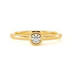 Solitaire Goya(Solitaire Goya) -MAISON ISOR Boutique Maison Isor Solitaire Goya Or Jaune 001