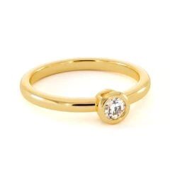 Solitaire Goya(Solitaire Goya) -MAISON ISOR Boutique Maison Isor Solitaire Goya Or Jaune 003