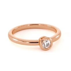 Solitaire Goya(Solitaire Goya) -MAISON ISOR Boutique Maison Isor Solitaire Goya Or Rose 003