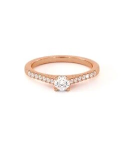 Solitaire Grace(Solitaire Grace) -MAISON ISOR Boutique Maison Isor Solitaire Grace Or Rose 001