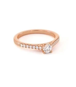 Solitaire Grace(Solitaire Grace) -MAISON ISOR Boutique Maison Isor Solitaire Grace Or Rose 003