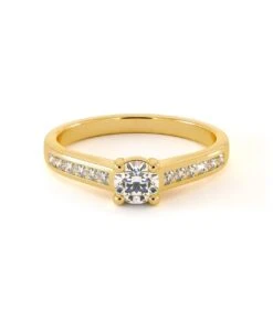 Solitaire Levenzo(Solitaire Levenzo 2) -MAISON ISOR Boutique Maison Isor Solitaire Levenzo Or Jaune 001 0f5d8699 aeef 46ed bdfe 8a1bb469cf52