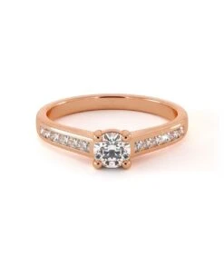 Solitaire Levenzo(Solitaire Levenzo 1) -MAISON ISOR Boutique Maison Isor Solitaire Levenzo Or Rose 001 583160d6 e365 46d7 ba36 c0003e06290e