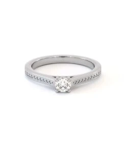 Solitaire Nubie(Solitaire Nubie 1) 10 Solitaire Nubie(Solitaire Nubie 1) -MAISON ISOR Boutique Maison Isor Solitaire Nubie Or Blanc 001 17dab947 f48e 46b3 8278 f8b9371fd1ed