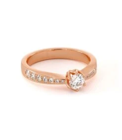 SOLITAIRE PISSARO(Solitaire Pissaro 1) 13 SOLITAIRE PISSARO(Solitaire Pissaro 1) -MAISON ISOR Boutique Maison Isor Solitaire Pissaro Or Rose 003 f4ccffa0 b12a 4c83 af41 79b8cf4c37c9