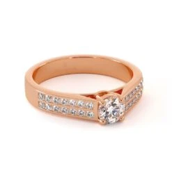 Solitaire Ponza(Solitaire Ponza) -MAISON ISOR Boutique Maison Isor Solitaire Ponza Or Rose 003