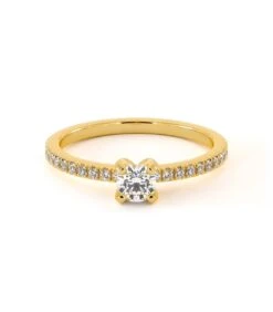 Solitaire Prunelle(Solitaire Prunelle) -MAISON ISOR Boutique Maison Isor Solitaire Prunelle Or Jaune 001