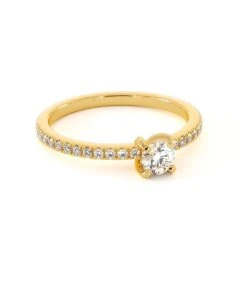 Solitaire Prunelle(Solitaire Prunelle 2) -MAISON ISOR Boutique Maison Isor Solitaire Prunelle Or Jaune 003 932025e7 825b 4c90 921a d2f4e484be29