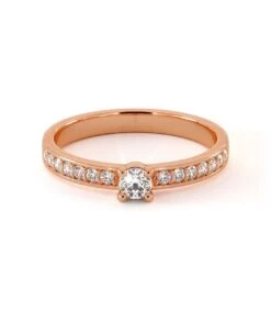 Solitaire Sisley(Solitaire Sisley) -MAISON ISOR Boutique Maison Isor Solitaire Sisley Or Rose 001