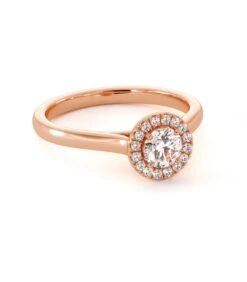 Solitaire Tiama(Solitaire Tiama) -MAISON ISOR Boutique Maison Isor Solitaire Tiama Or Rose 003