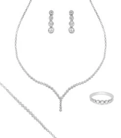 Parure Hazel(Parure Hazel) -MAISON ISOR Boutique Maison Isor parure Hazel Or Blanc 001