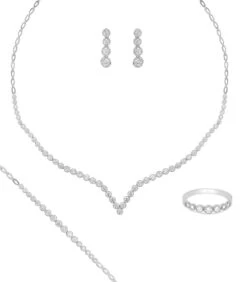 Parure Poppy(Parure Poppy) -MAISON ISOR Boutique Maison Isor parure Poppy Or Blanc 001