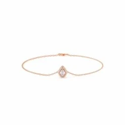 Bracelet Mahogany(Bracelet Mahogany 1) -MAISON ISOR Boutique braclet poire halo or rose fc3c923b 6fe0 437c b0bc b3adf2c0b25b